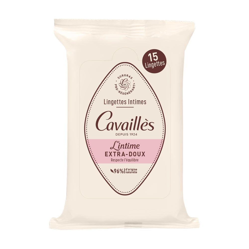 Rogé cavaillès lingettes antibacteriennes 15 u