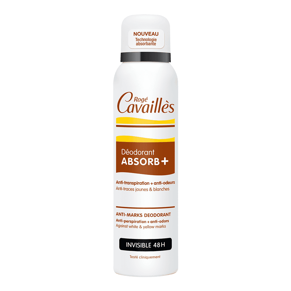 Rogé cavaillès anti trans absorb+ mixte invisible spray 48h 150 ml
