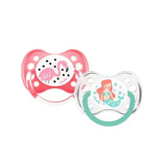 Dodie sucette anatomique +6 mois duo sirène flamant