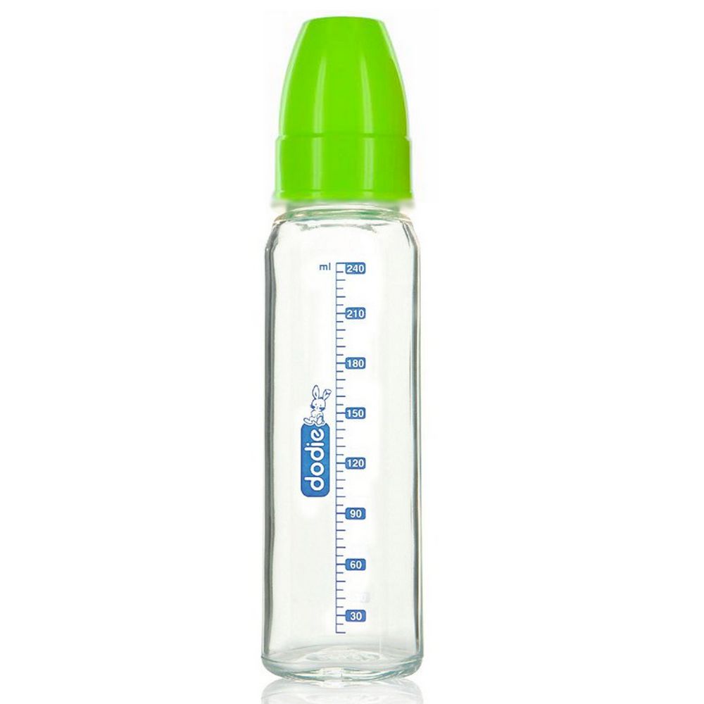 Dodie vanity biberon verre 240 ml + sucette + guide allaitement
