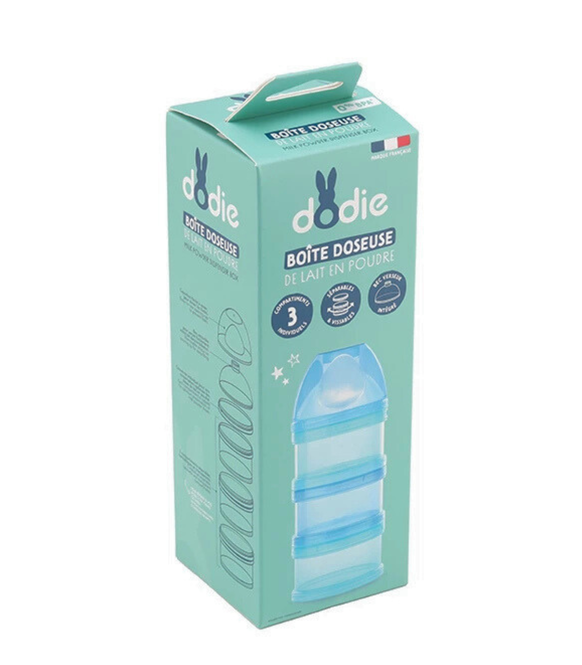 Dodie boîte doseuse 3 compartiments
