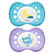 Dodie sucette anatomique +18 mois duo nuit good night lune