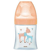 Dodie biberon sensation+ verre 150 ml beige biche 0-6 mois