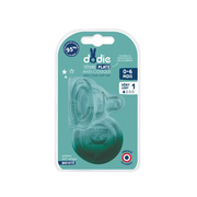 Dodie tétines plate sensation+ débit 1 0-6 mois x2