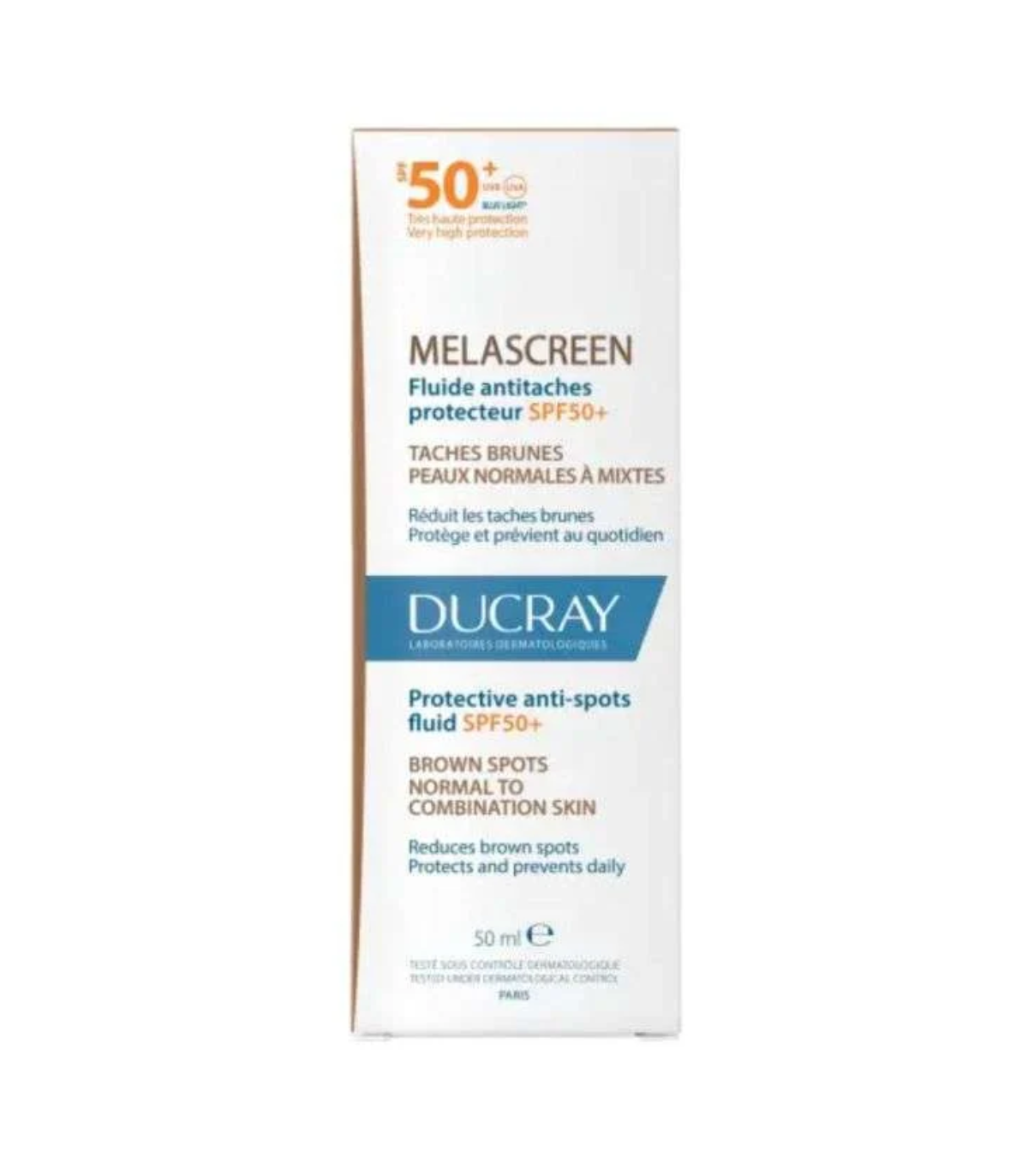 Ducray melascreen creme protectrice 50+ 50ml