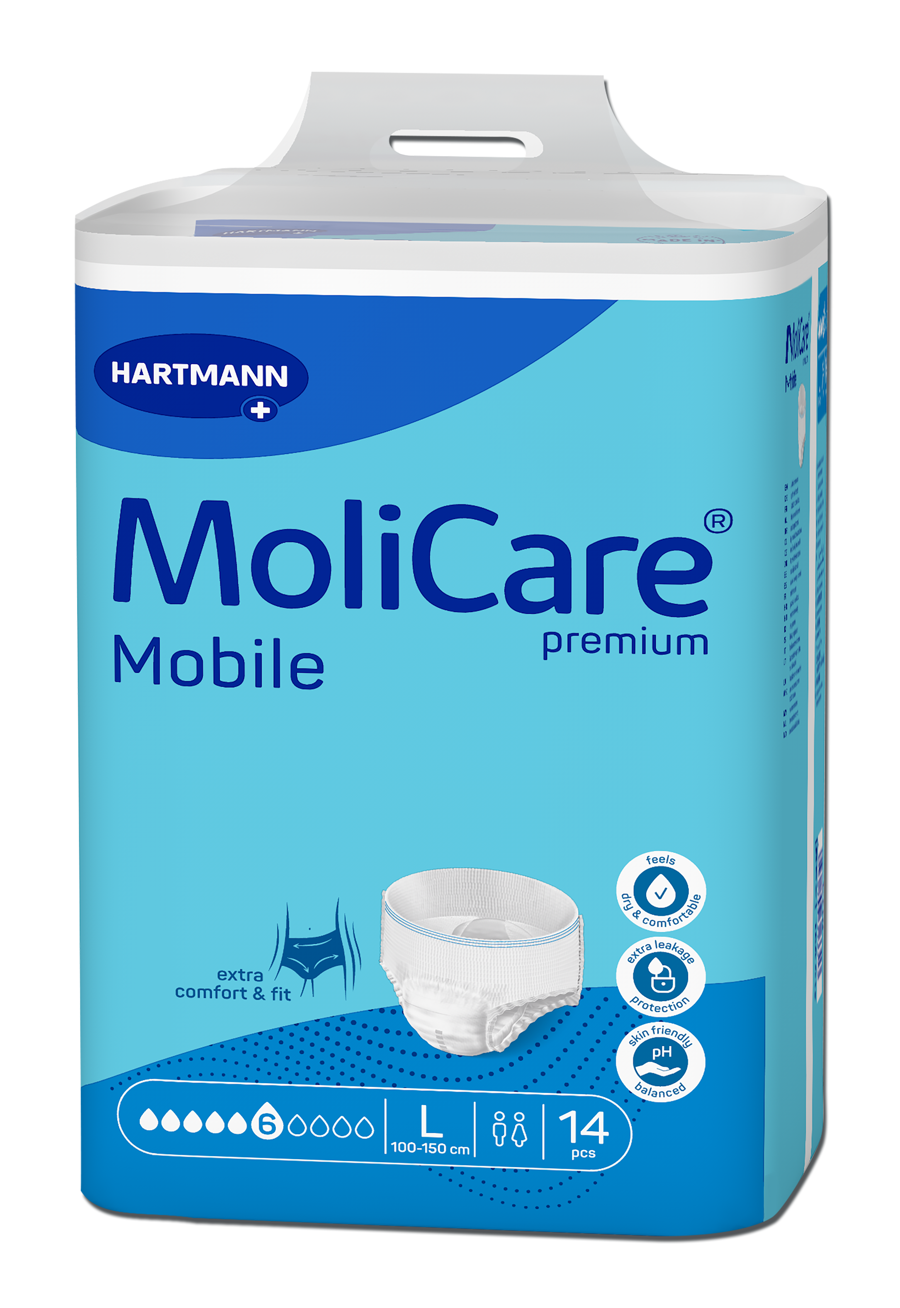 Hartmann molicare mobile slip absorbant taille l jour x14u