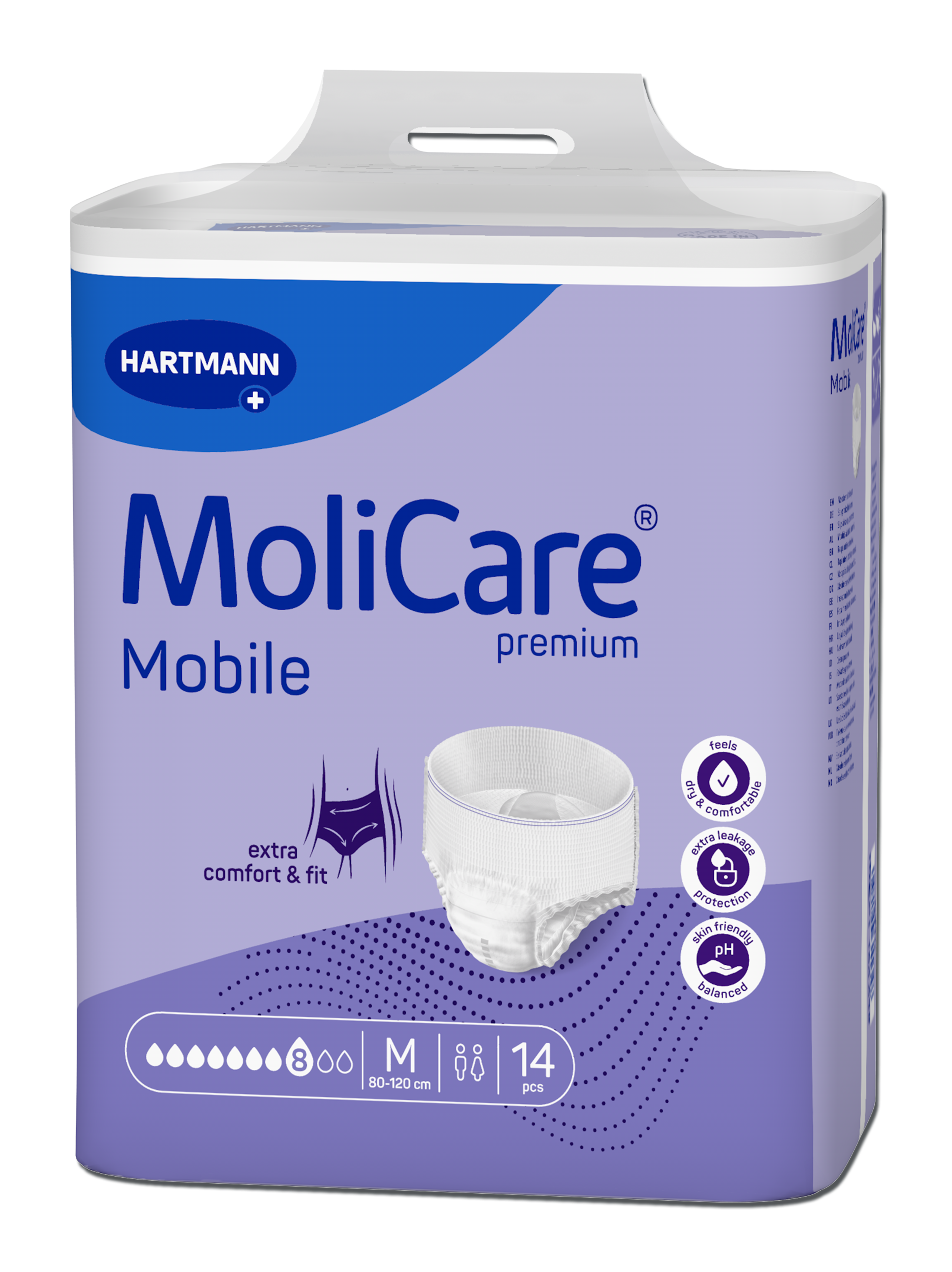 Hartmann molicare mobile super slip absorbant taille m nuit x14u