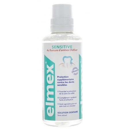 Elmex bain de bouche sensitive 100 ml