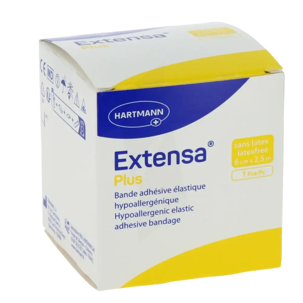 Hartmann extensa plus bande adhesive elastique 6cm*2,5m