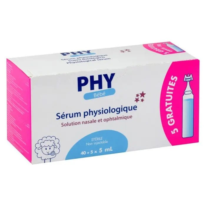 Gilbert Sérum physiologique 40unites+5unites gratuit 5ml