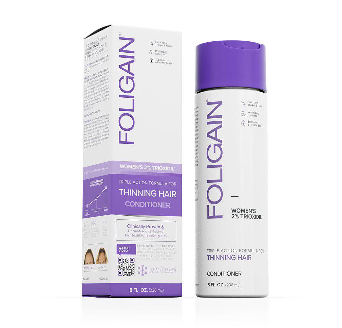 Foligain Revitalisant Triple Action Cheveux Amincissants Femmes 2% Trioxidil