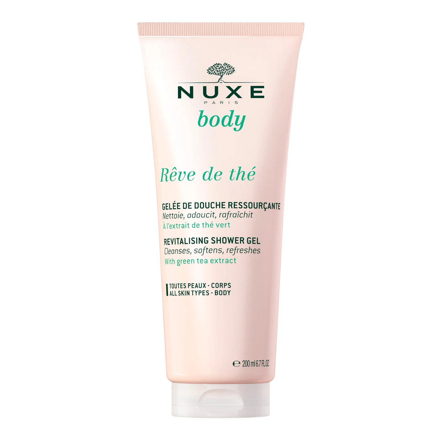 Nuxe body rêve de the gelée de douche ressourçante 200ml