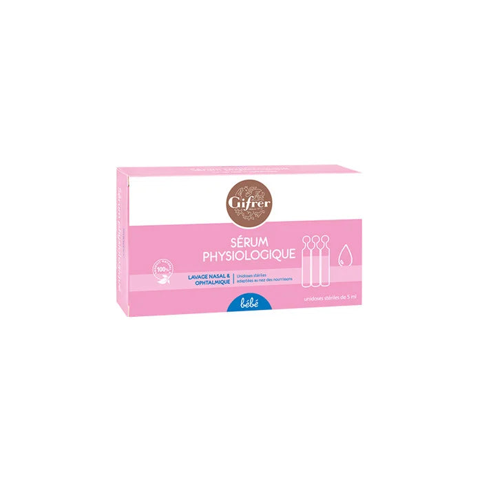 Gifrer serum physiologica boite 5 unidoses
