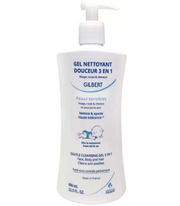 Gilbert Gel nettoyant douceur 3 en 1 400ml