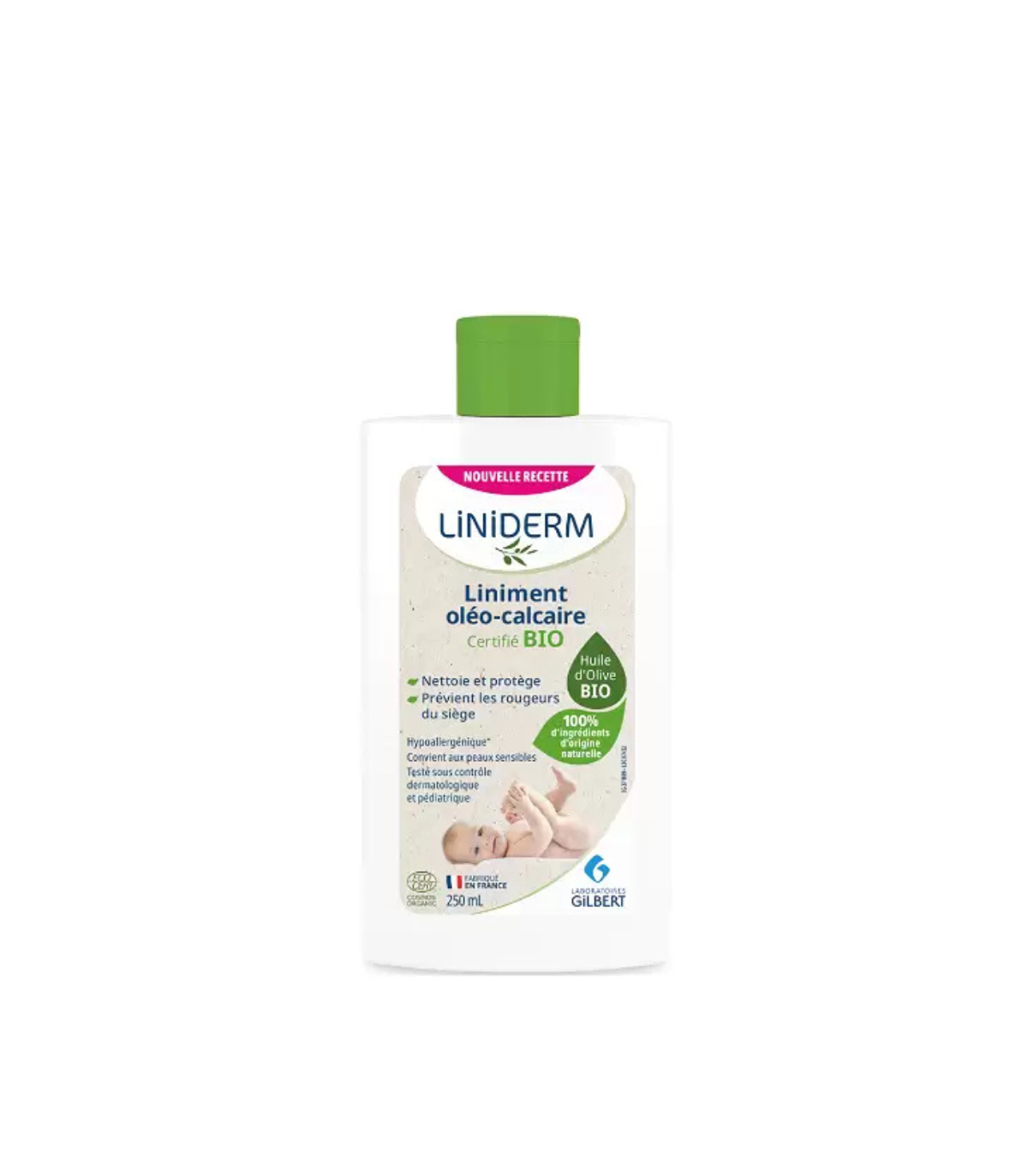 Gilbert Liniderm Liniment oléo-calcaire stabilisé 250ml
