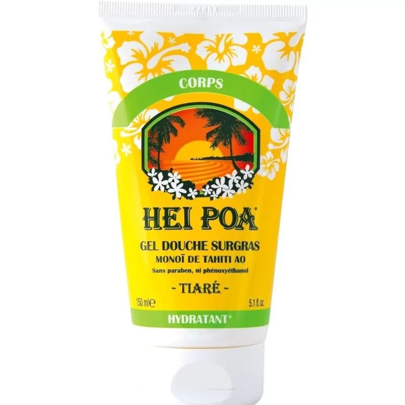 Hei Poa gel douche surgras parfum tiare 150ml