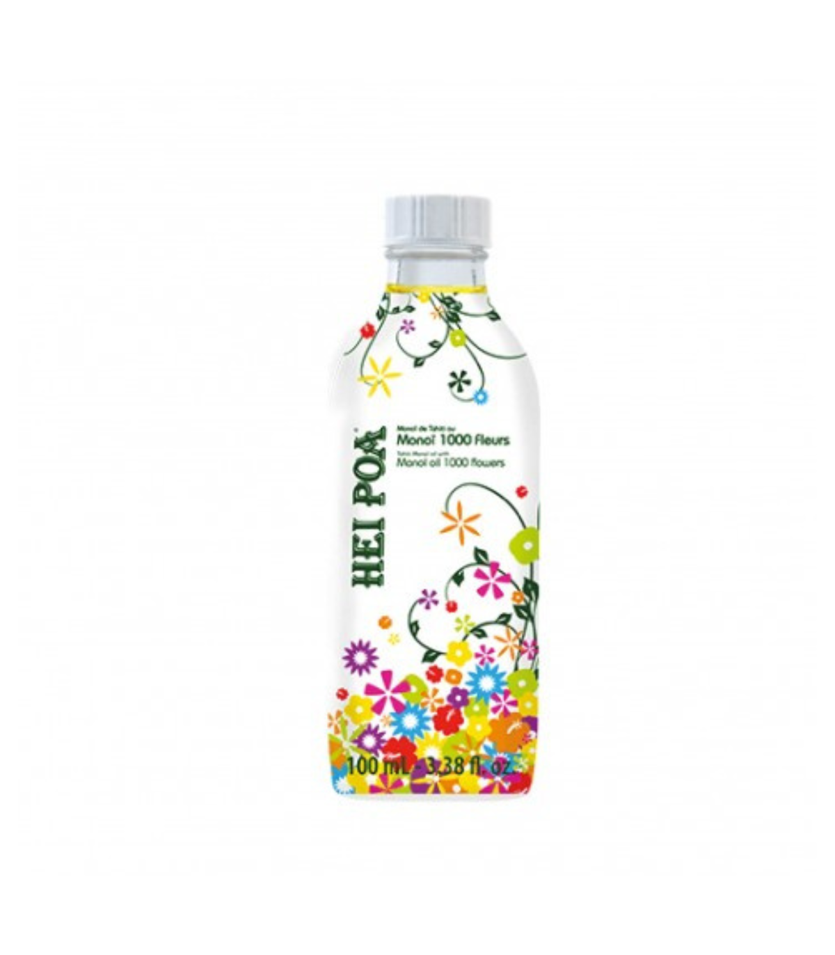 Hei Poa soins traditionnels monoï spécifique de tahiti aux 1000 fleurs 100ml