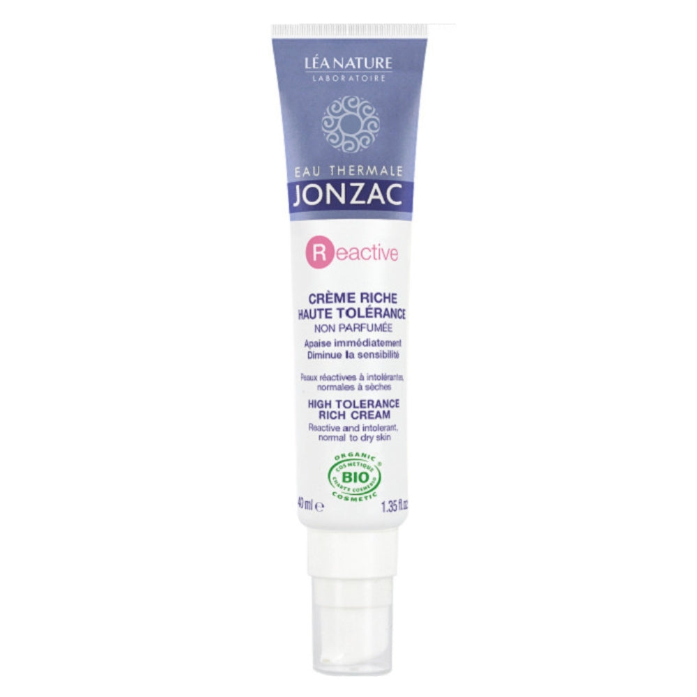 Eau Thermale Jonzac Réactive crème riche haute tolérance 40ml