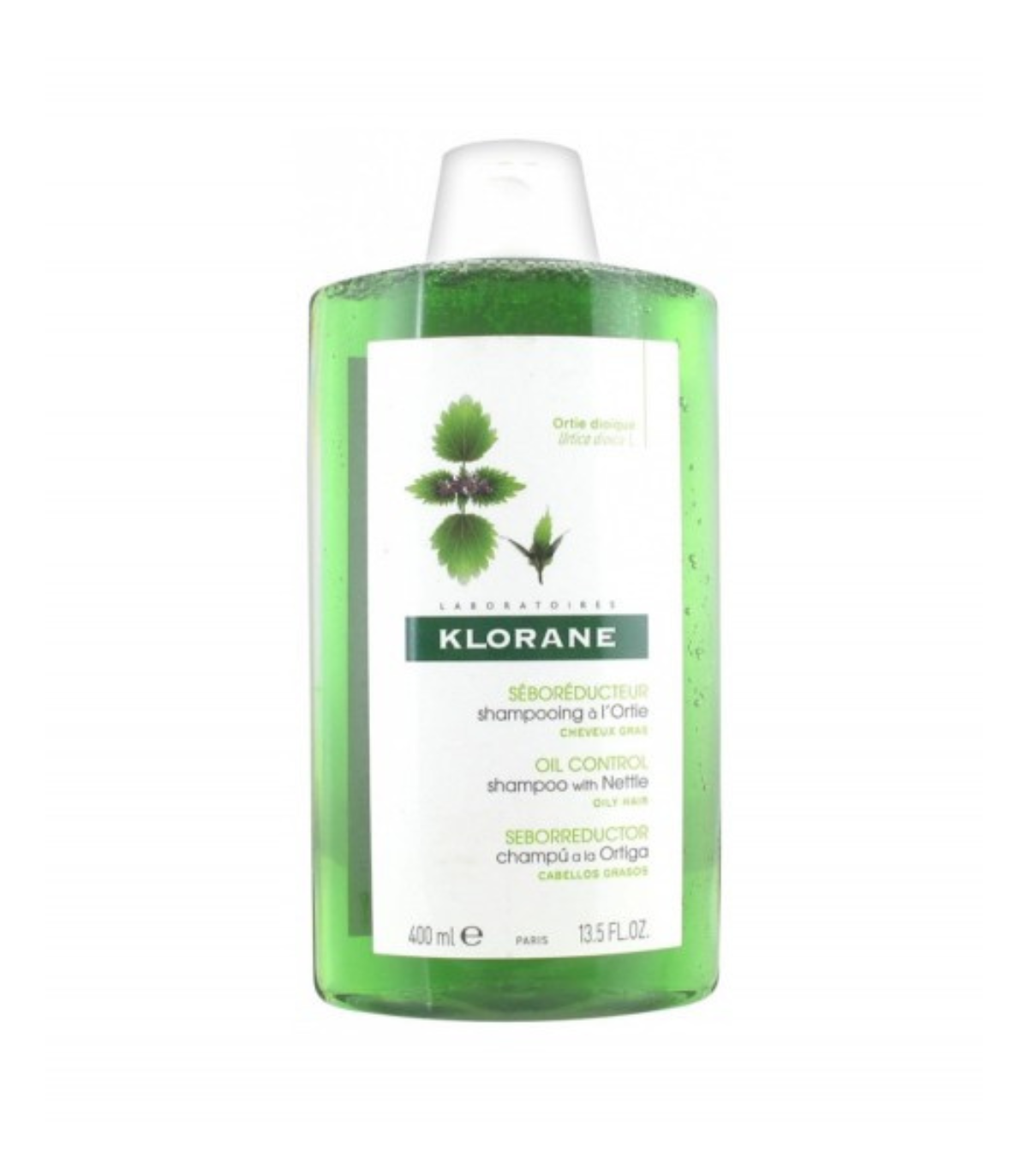 Klorane shampooing sebo reducteur ortie 400ml