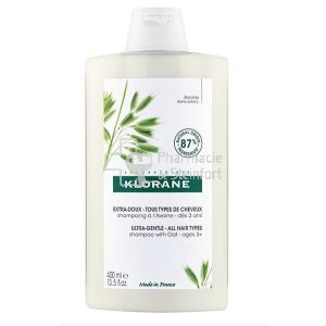 Klorane shampooing avoine nf 400 ml