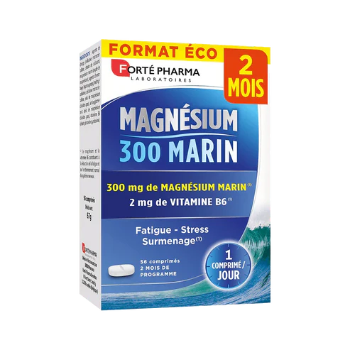 Forté Pharma Magnésium Marin 300 Mg 56 Cp