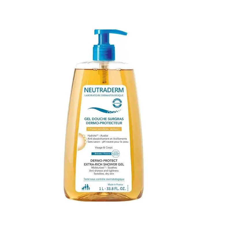 Neutraderm Gel Douche Surgras Dermo-Protecteur 1L