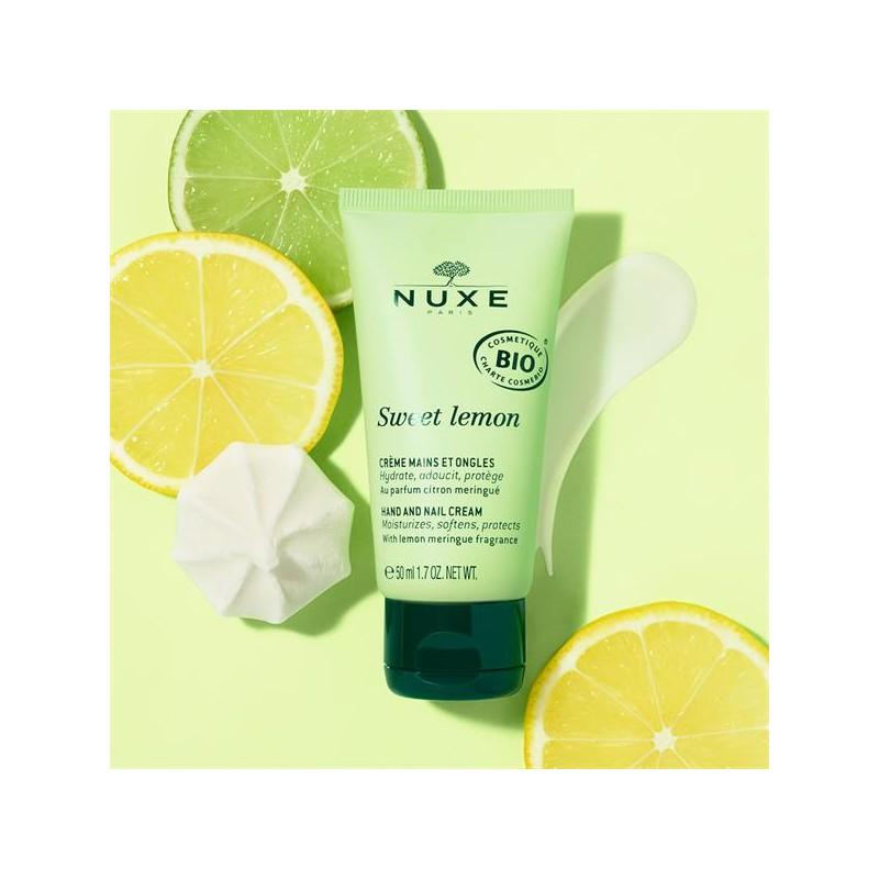 Nuxe sweet lemon creme mains et ongles 50ml