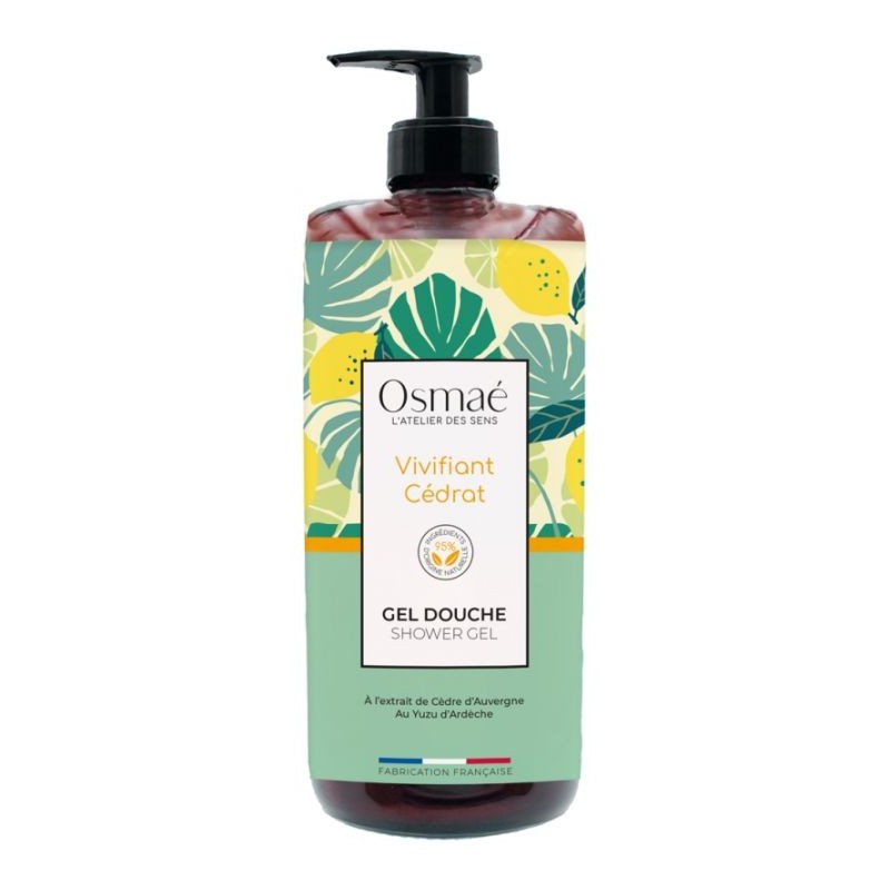 Osmaé Gel douche Vivifiant Cédrat 1 L