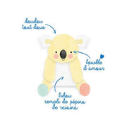 Dodie bouillotte bébé aux pépins de raisin koala +6 mois