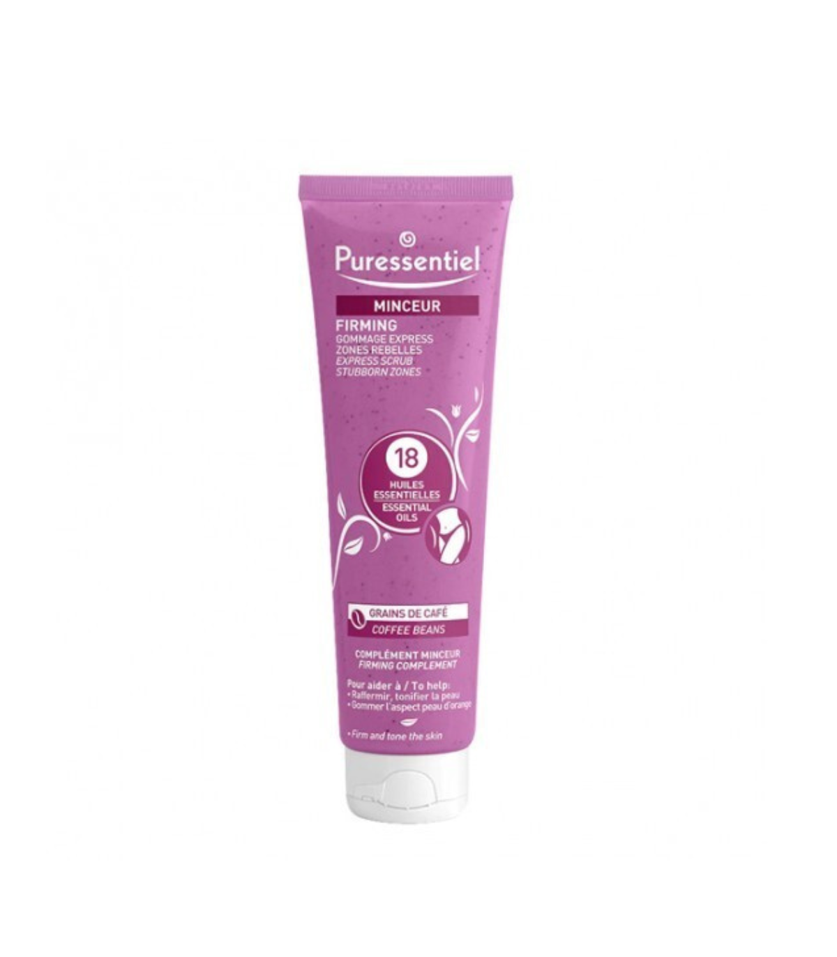 Puress minceur gommage express zones rebelles aux 18he 150ml