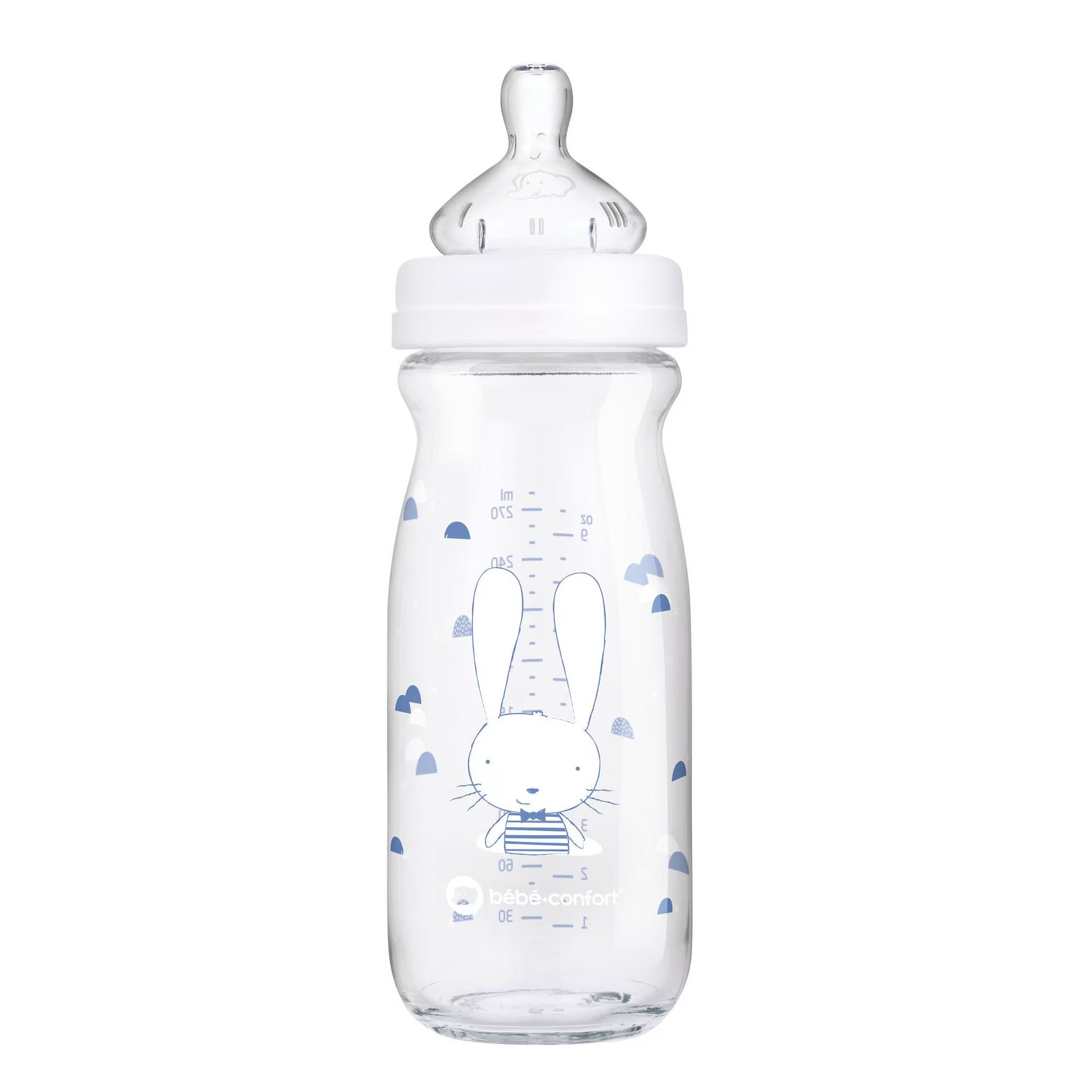 Bébé Confort biberon pp émotion 270 ml petit chat blanc