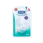 Dodie tétines plate sensation+ débit 3 +6 mois x2