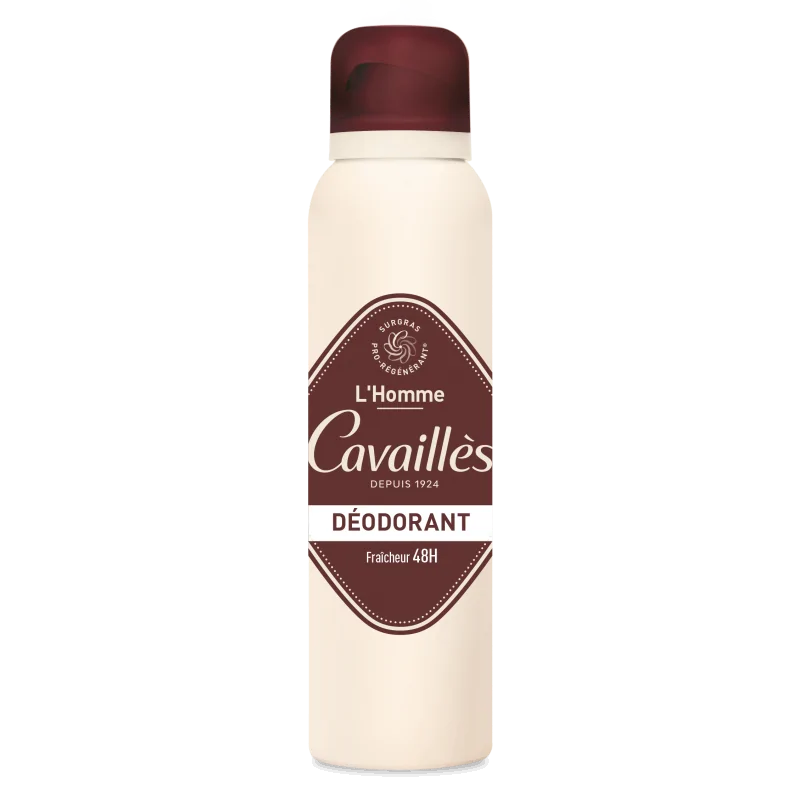Rogé cavaillès deo soin dermato homme 48h spray 150 ml