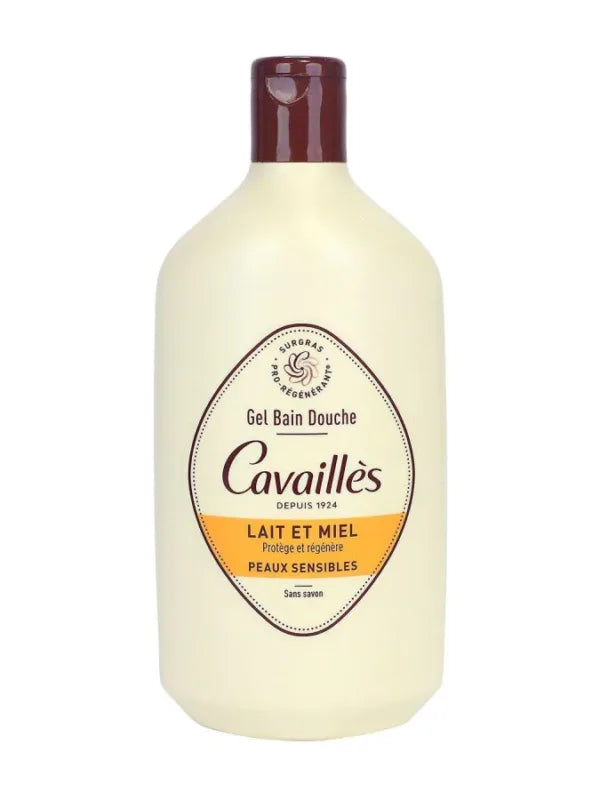 Rogé cavaillès gel surgras bain douche lait et miel 400 ml