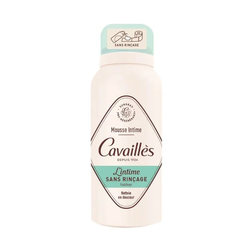 Rogé cavaillès mousse intime sans rincage fraicheur 100 ml