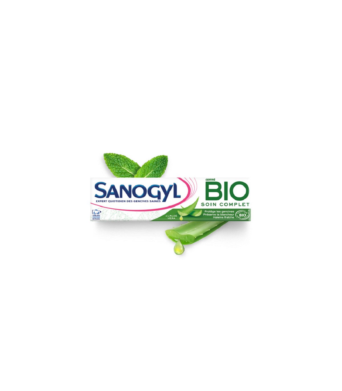 Sanogyl dentifrice soin complet bio tube 75ml