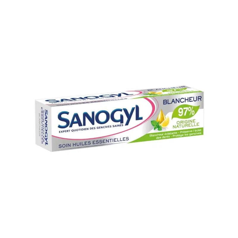 Sanogyl dentif soin huiles essentielles blancheur tb 75ml