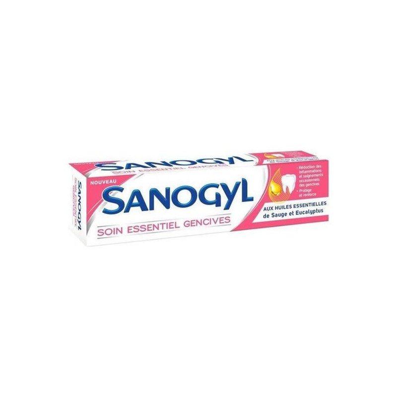 Sanogyl dentif soin huiles essentielles gencives tb 75 ml