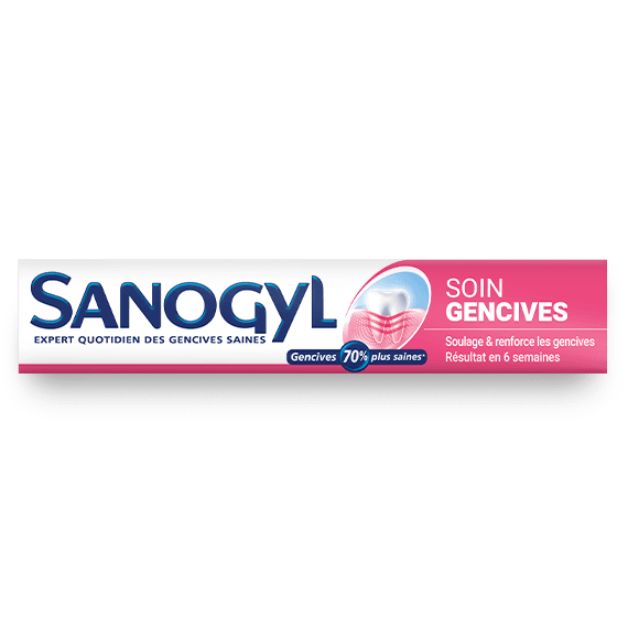 Sanogyl rose 1500ppm soin gencives sensibles 75ml