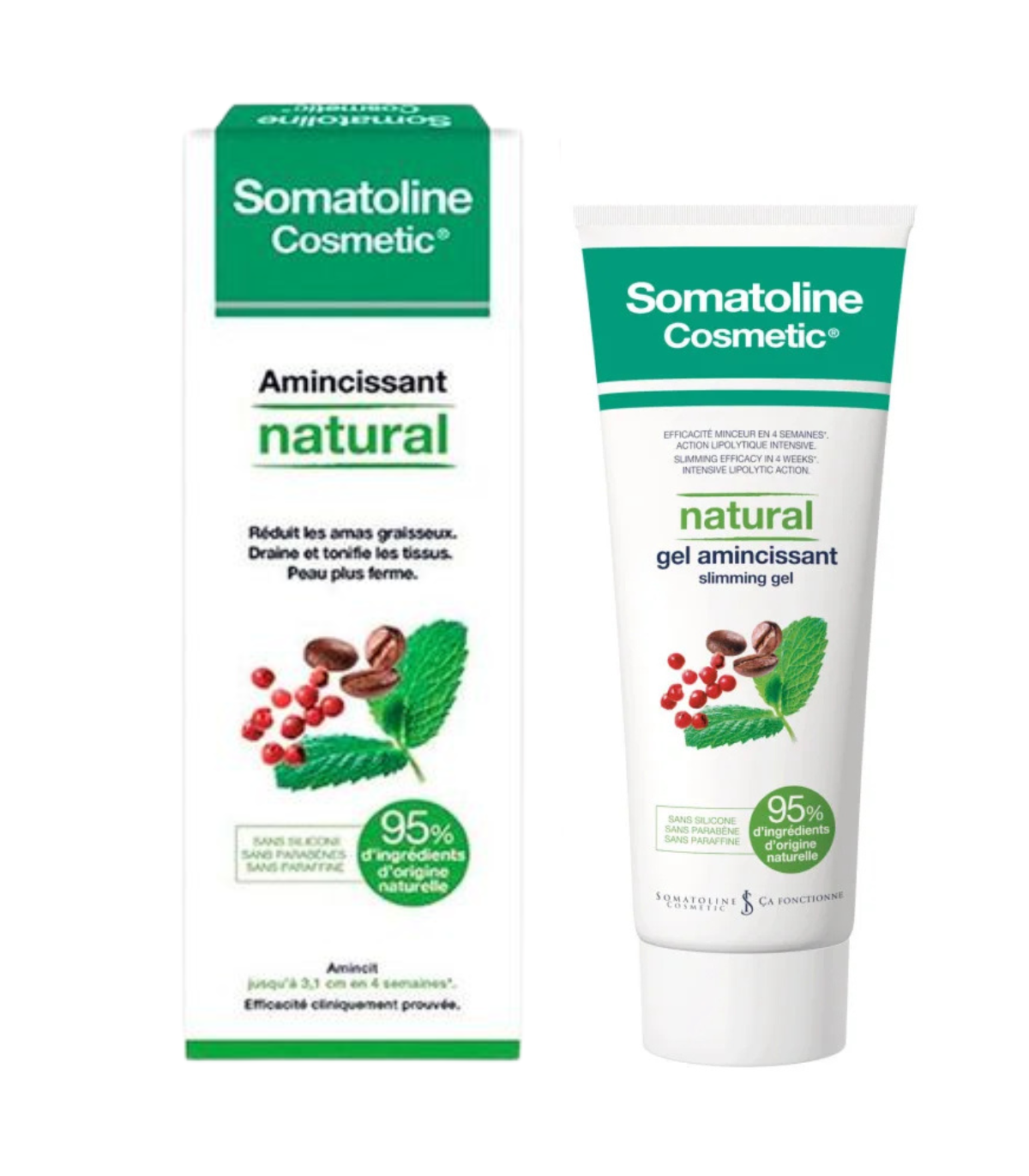 Somatoline natural gel amincissant 250ml