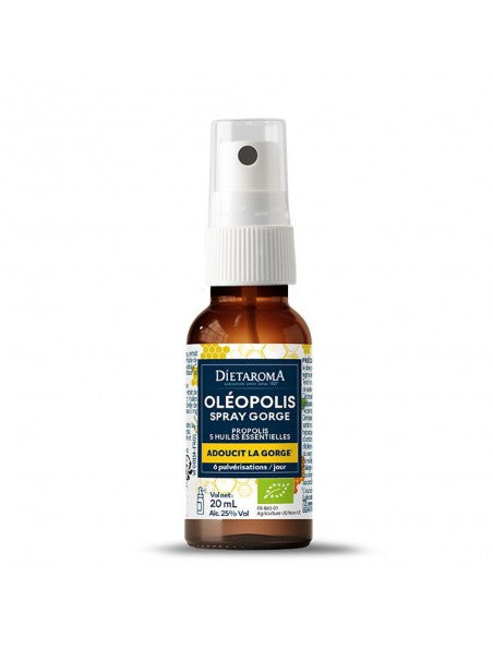 Dietaroma Oléopolis Spray Gorge 20ml