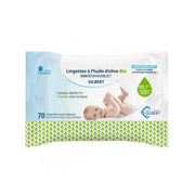 Gilbert Lingettes à l'huile d'olive Bio extra douce 70