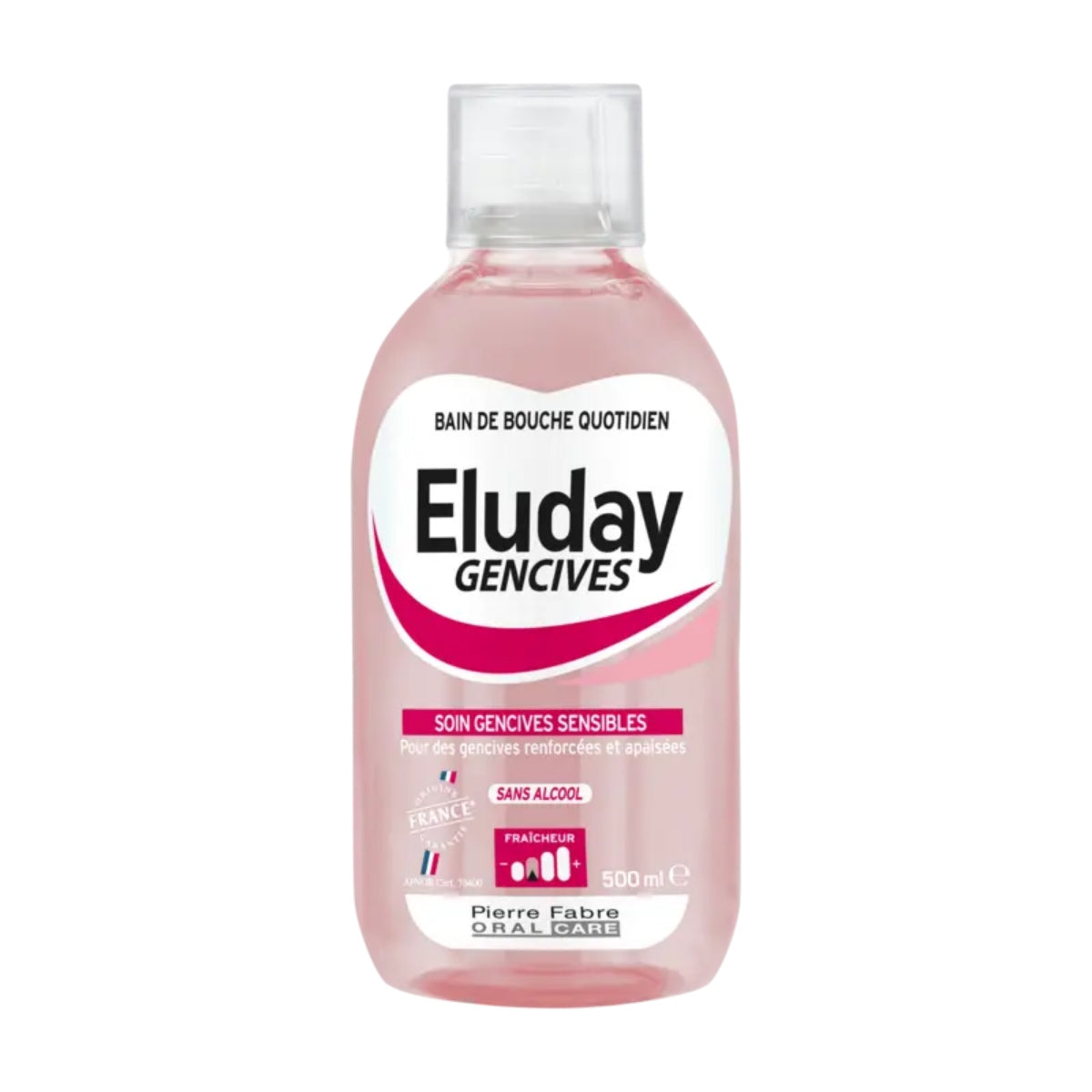 Elgydium bdb eluday gencive 500ml fr