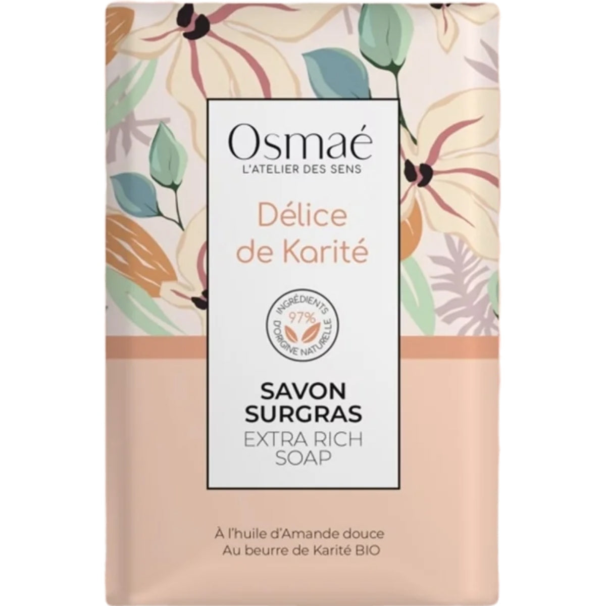 Osmaé Savon surgras délice de karité 200 g