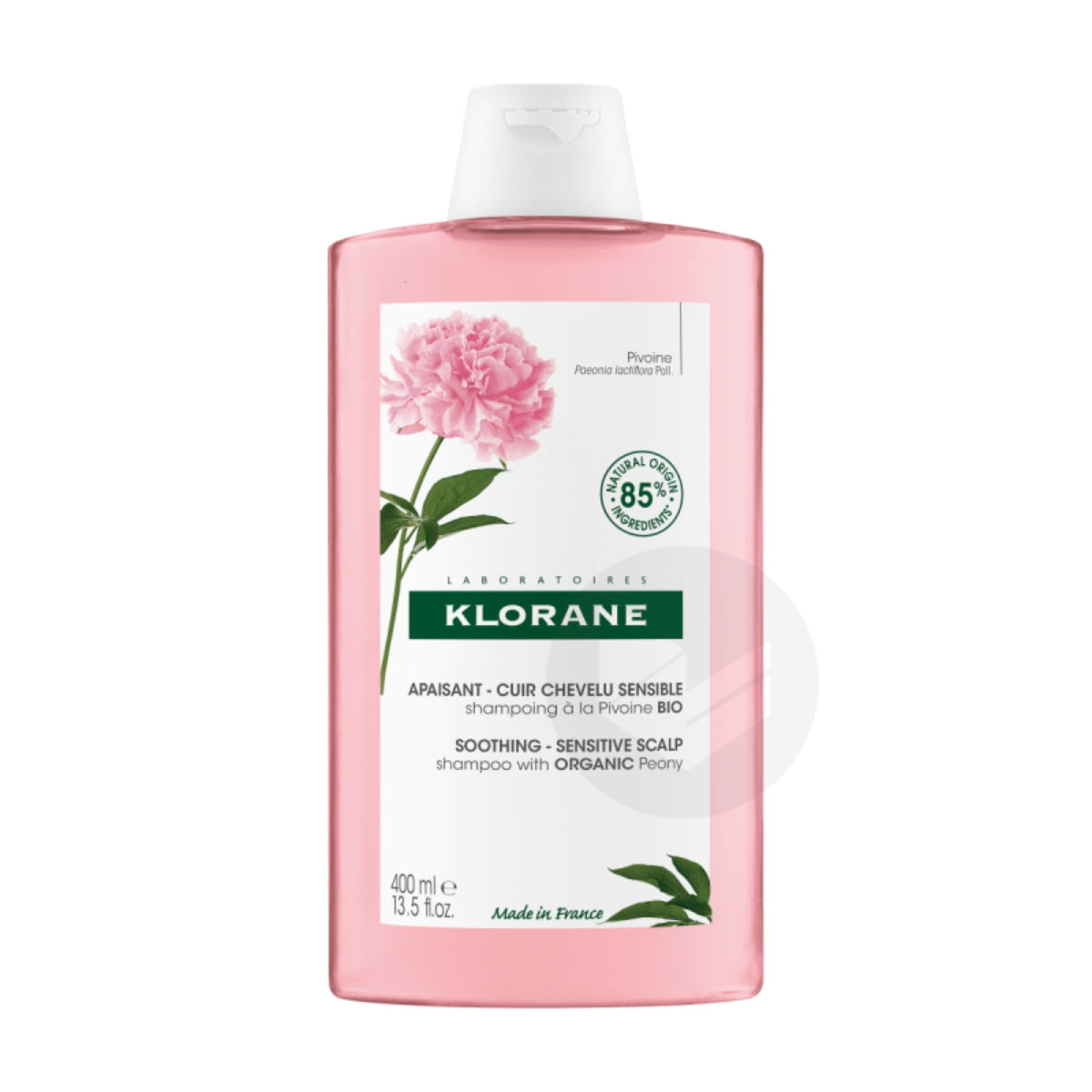 Klorane shampooing apaisant pivoine 400ml