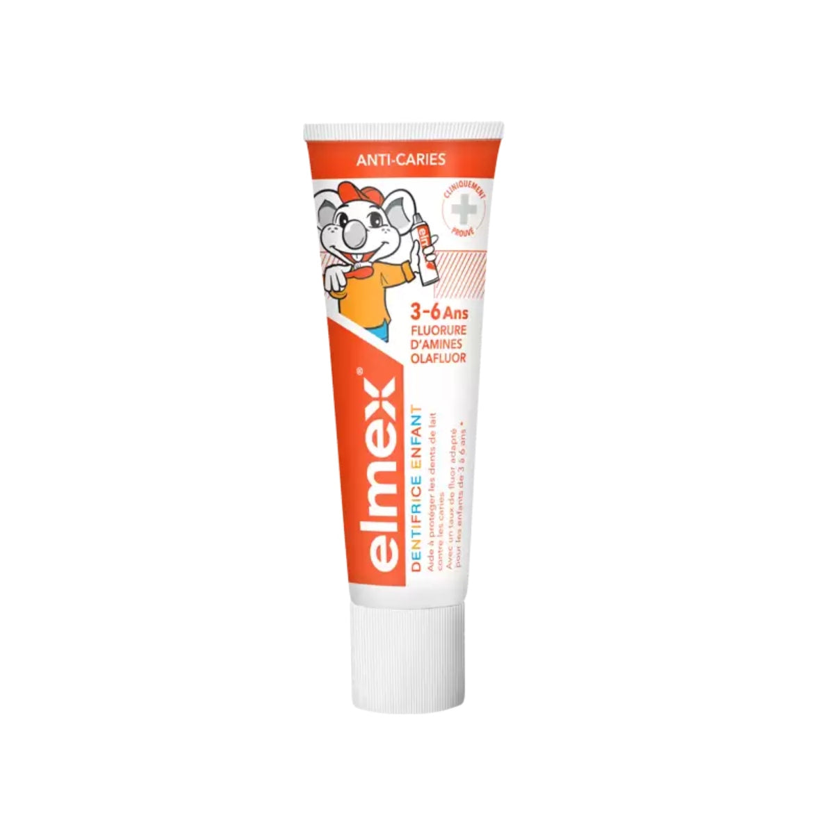 Elmex dentifrice children 3-6 ans 50 ml