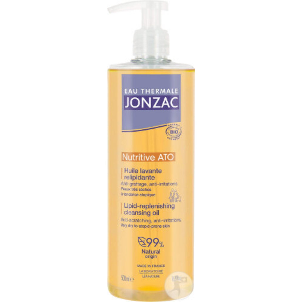 Eau Thermale Jonzac Nutritive Ato+ huile lavante relipidante 500ml