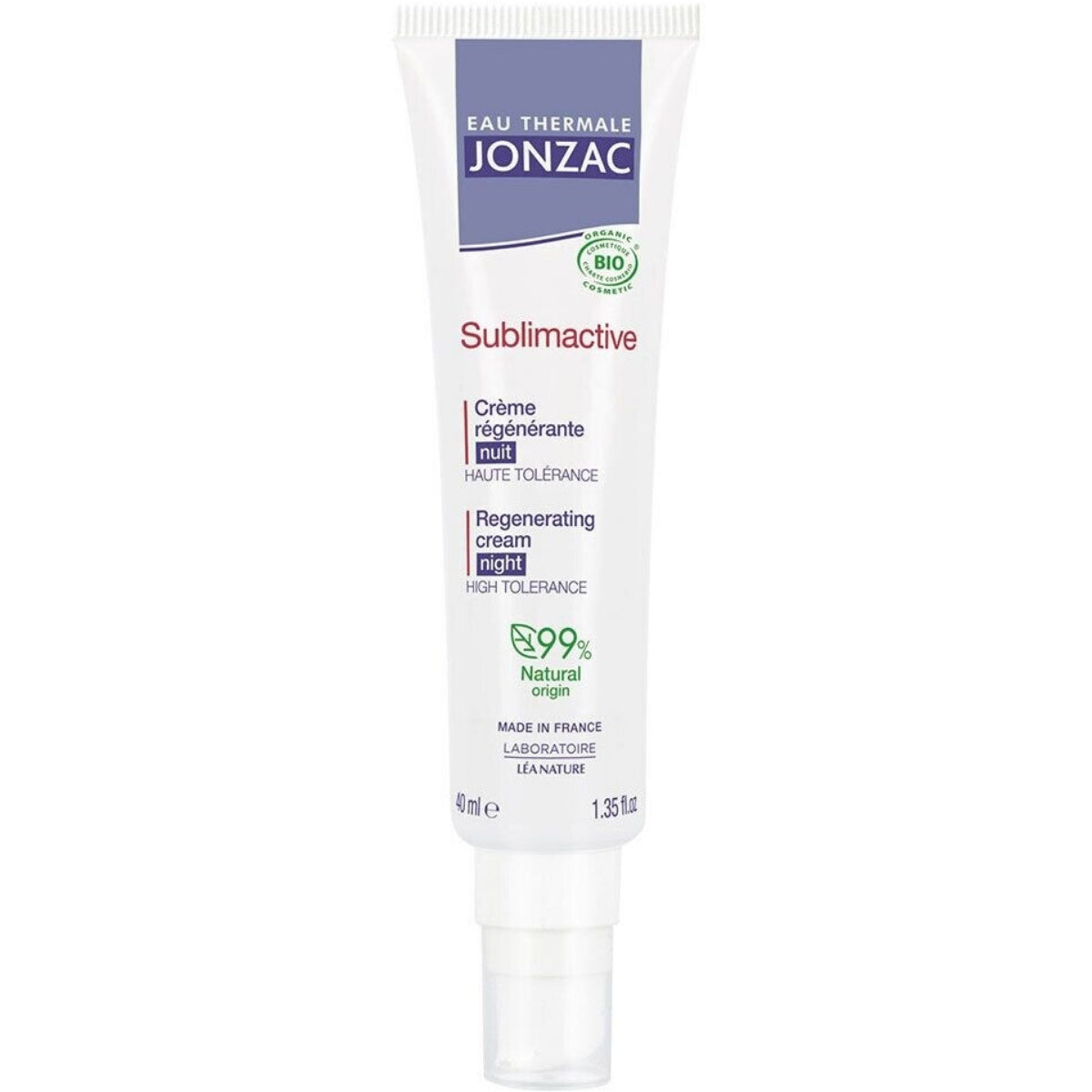 Eau Thermale Jonzac Sublimactive crème régénérante nuit 40ml