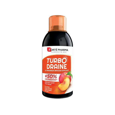 Forté Pharma Turbodraine Pêche 500 Ml