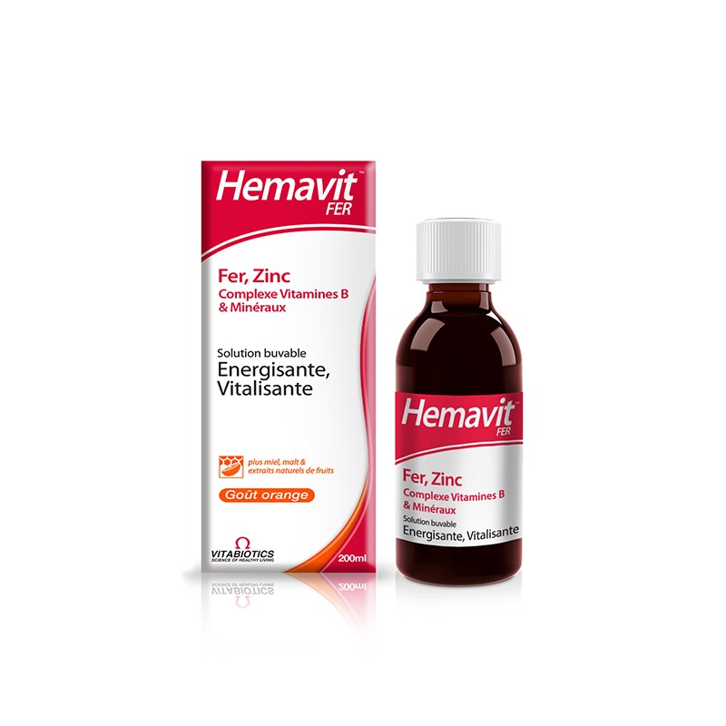 Vitabiotics Hemavit Fer liquid 200 ml